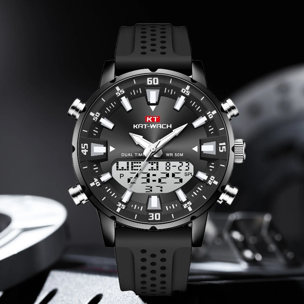 Multifunctional Dual-Display Sports Watch - ATSProducts