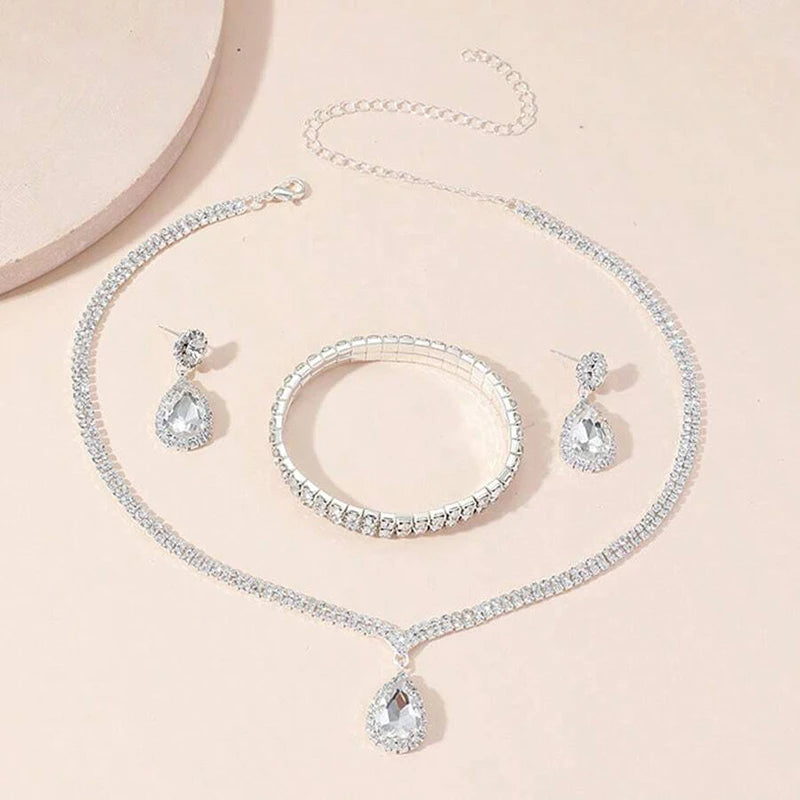 4 Pc Luxurious Jewelry Set - ATSProducts