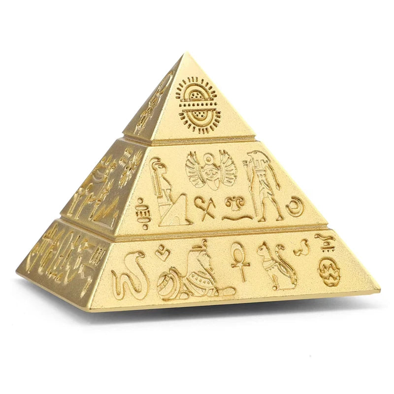 Muddy Puddles Pyramid Fidget Spinner Metal Spinning Tops - ATSProducts