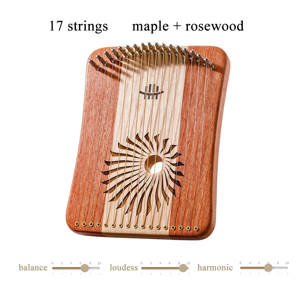 Hluru Lyre 17 Or 31 Strings - ATSProducts