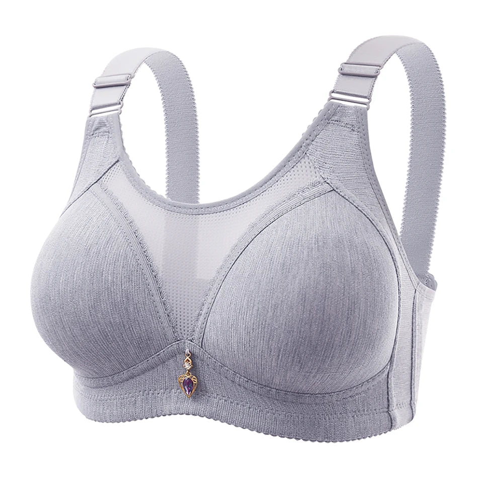 Non-slip Push-up Sports Bra with Wide Shoulder Straps - ATSProducts