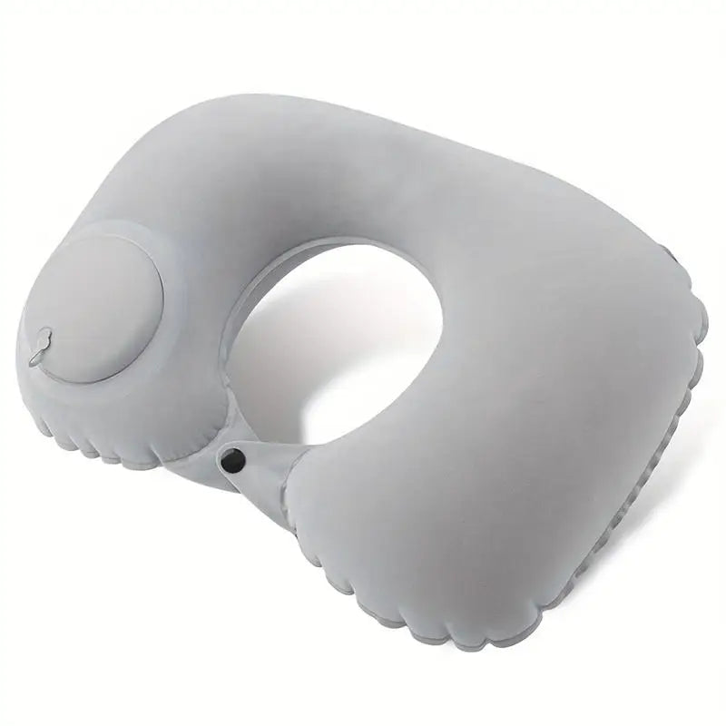 Bigsweety Inflatable Portable Neck Pillow U-shaped