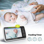 Babystar 5inch Video Baby Monitor with Remote