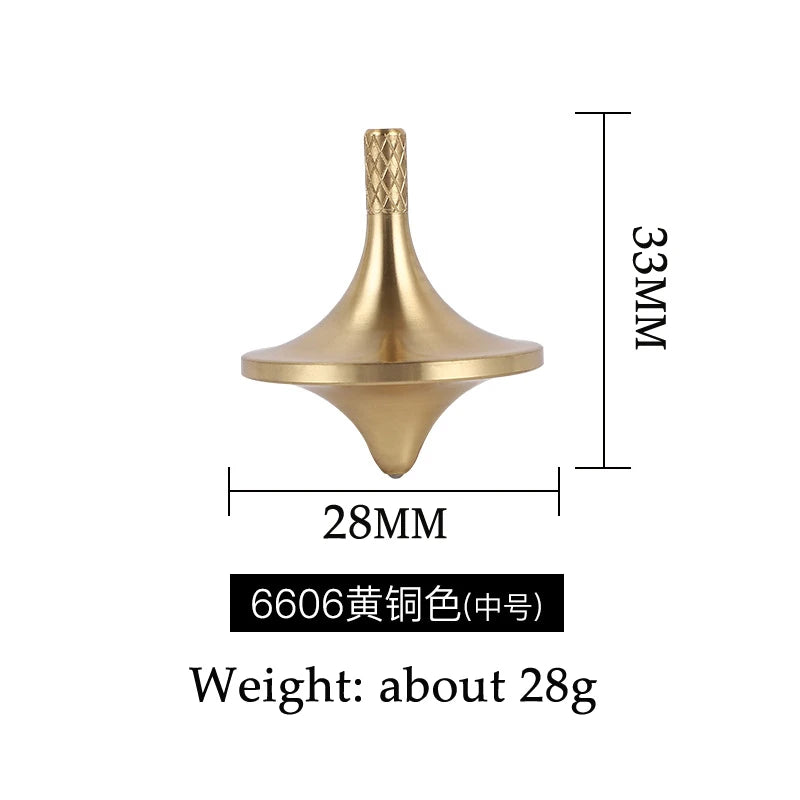Accurate Metal Spinning Top Desktop Spinner Fidget Stress Reliever - ATSProducts