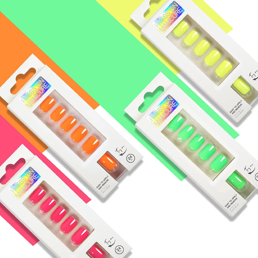 VitaGWX 24 Pcs Full Press on Nails   Set