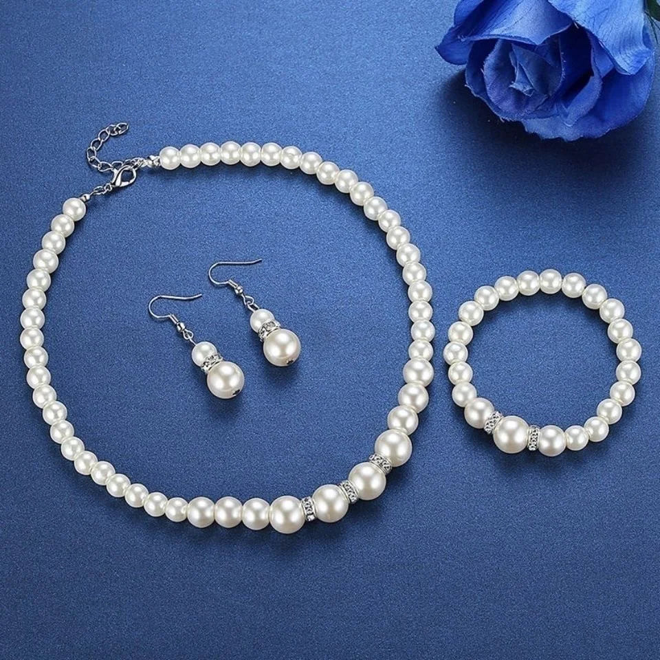 MoonBiffy Pearl Jewelry Set - ATSProducts