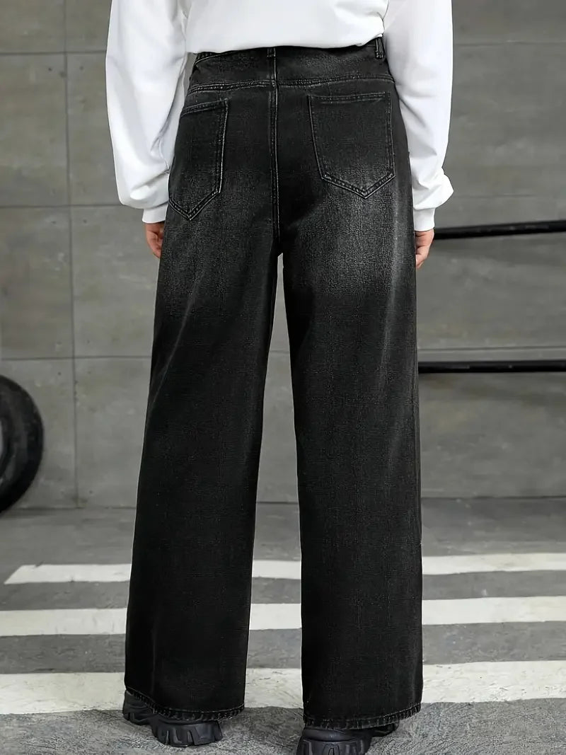 Men's Wide Leg Jeans - ATSProducts