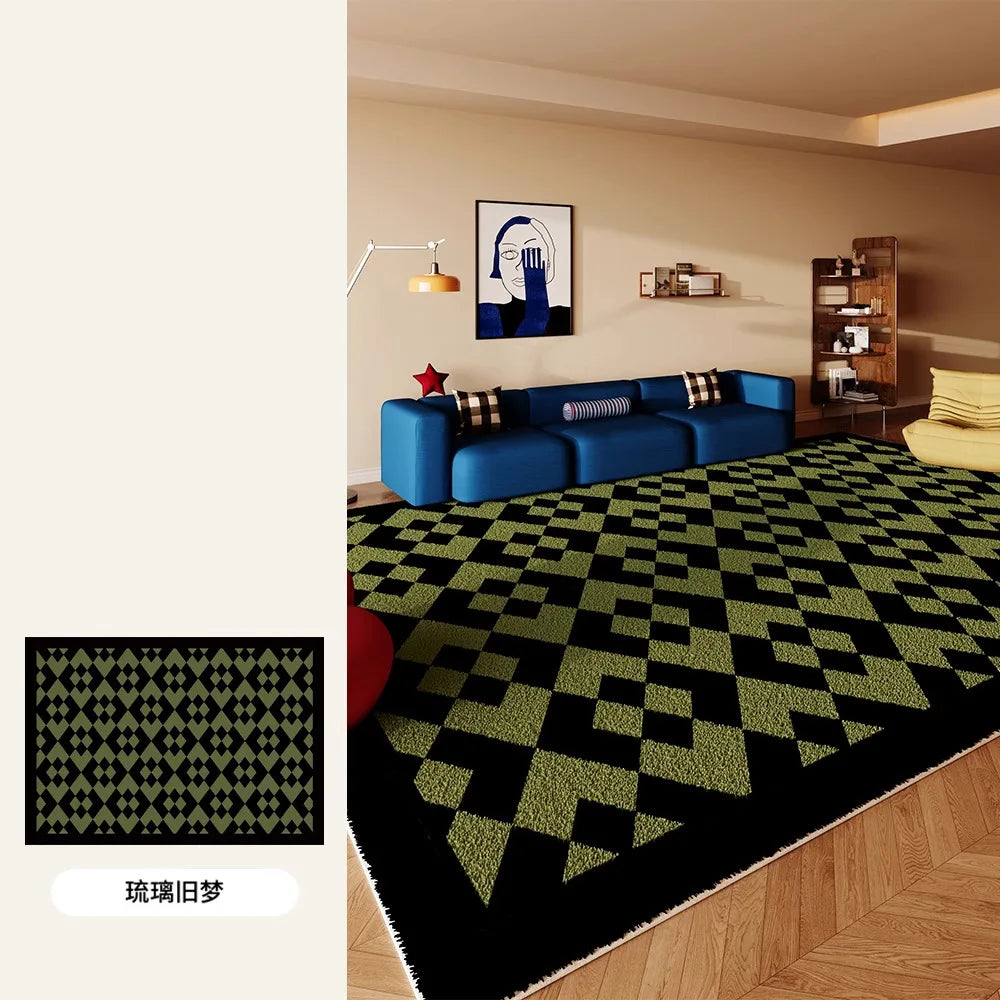 Non-Slip Faux Wool Area Rug - ATSProducts