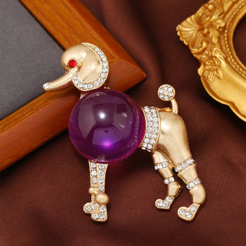 Medieval Jelly Glazed Animal Brooch - ATSProducts