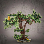 241PCS Scenes European Medieval Street Oak Tree Model Diy Puzzles - ATSProducts