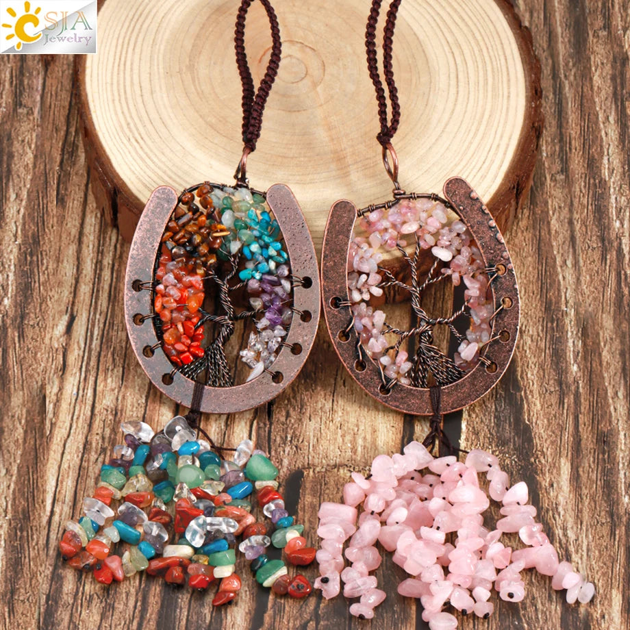 7 Chakras Tree of Life Pendant - ATSProducts