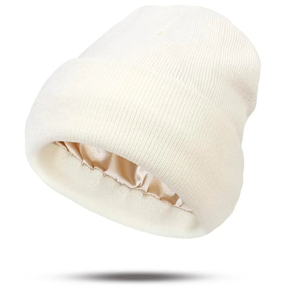 Knitted Satin Hat - ATSProducts