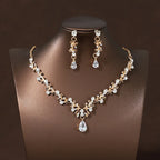 Bridal Wedding Jewelry 4-piece Set - ATSProducts