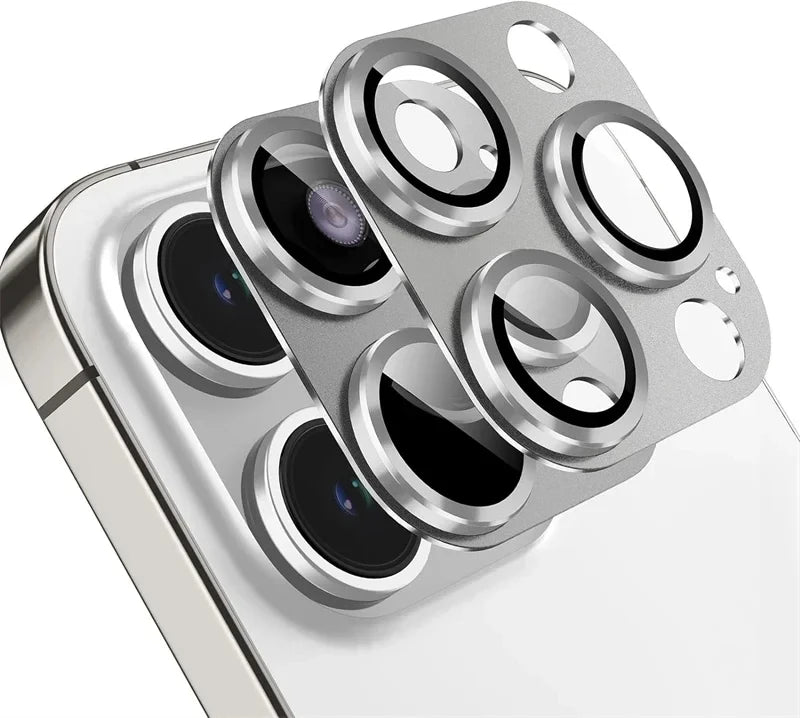 Metal Armor Camera Lens Protector For IPhone 14 15 Pro Max - ATSProducts