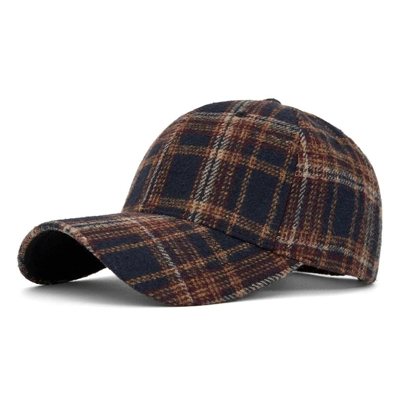 Plaid Baseball Cap - ATSProducts