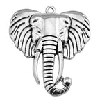2pcs 54x47mm WysiWYG Elephant Pendants - ATSProducts