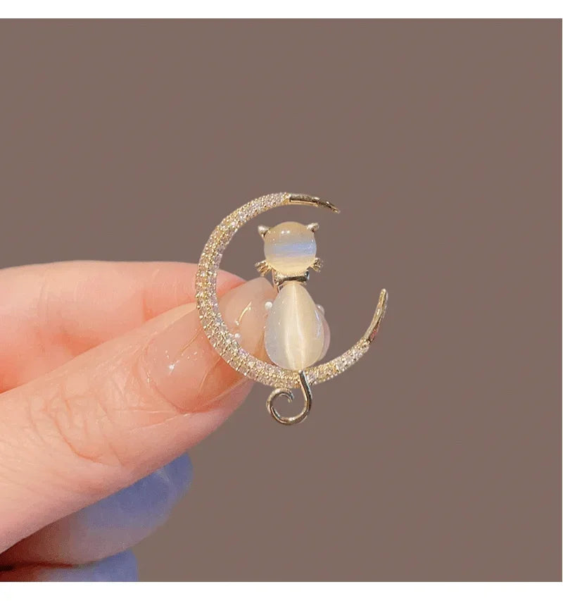 Little Girl In Black Dress Brooch - ATSProducts