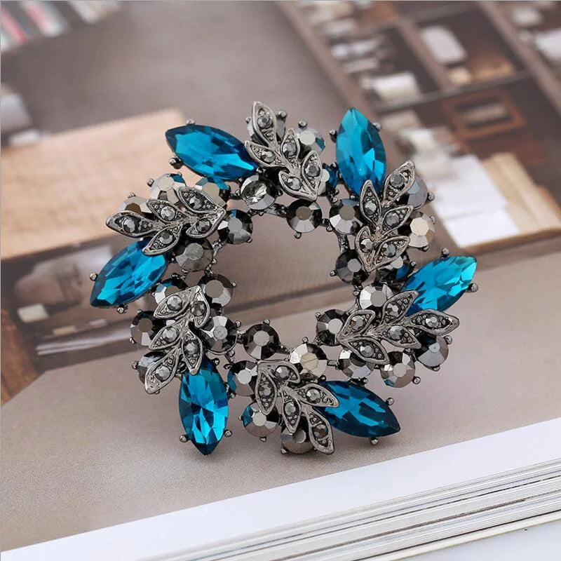 Shmik Rhinestone Brooches - ATSProducts