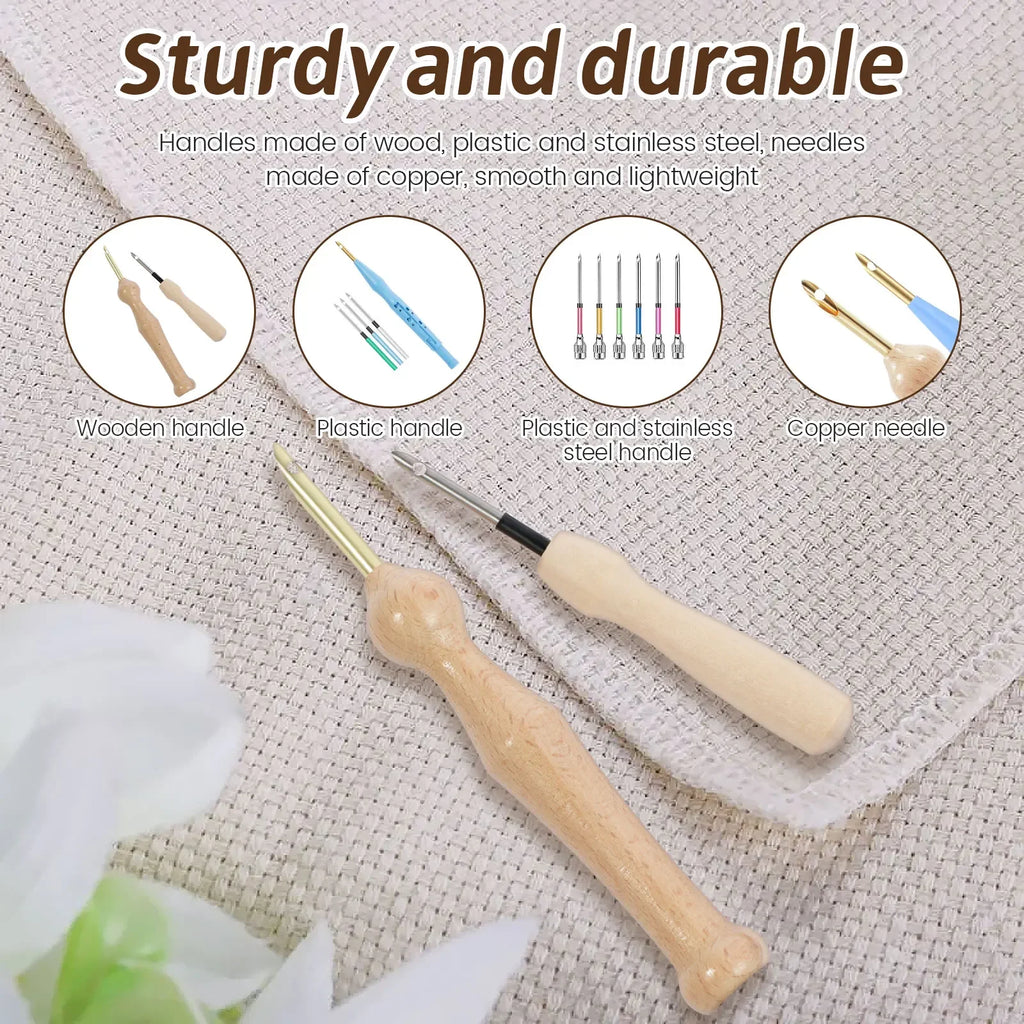 17Pcs Embroidery Punch Kits - ATSProducts