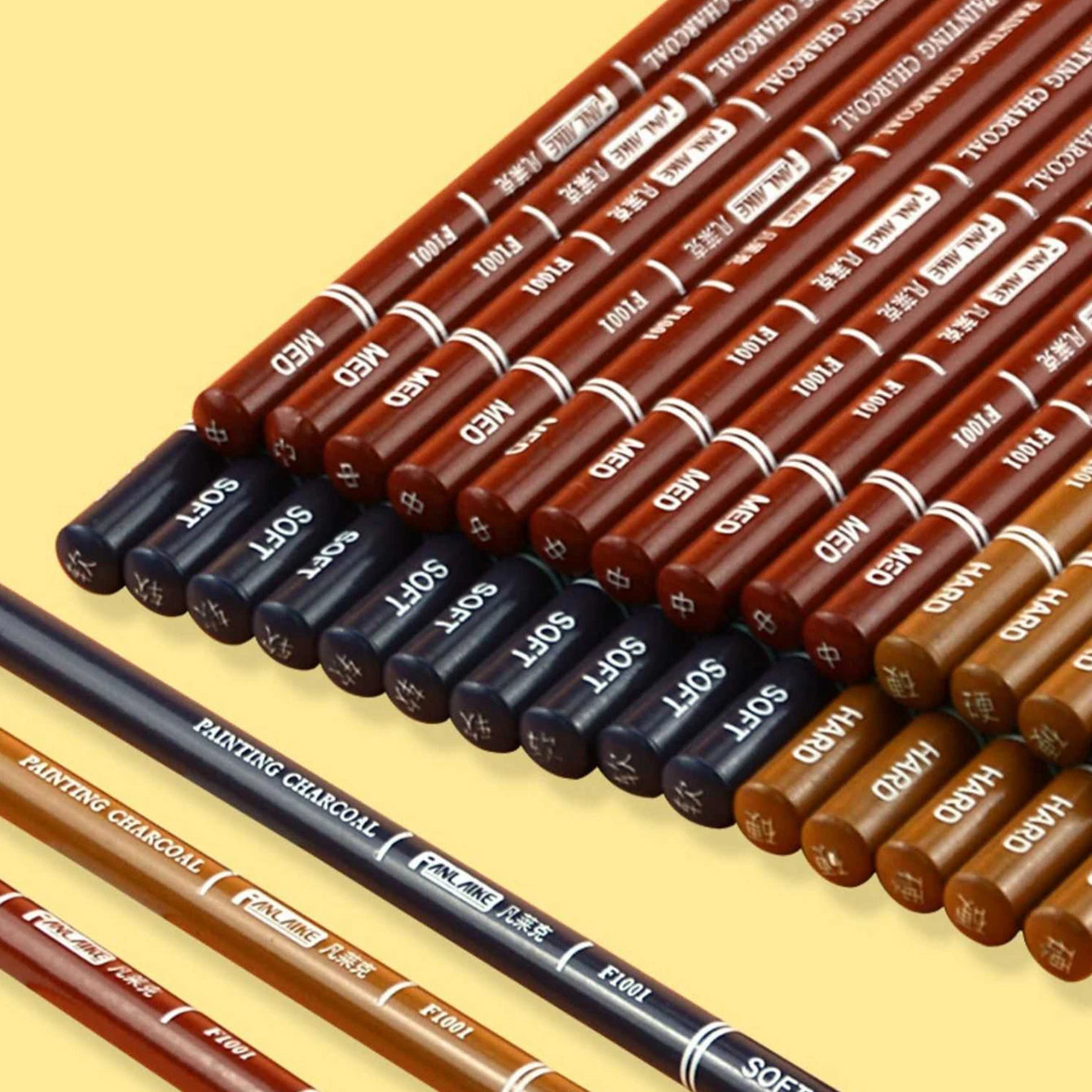 Professional Charcoal Pencils Set - ATSProducts