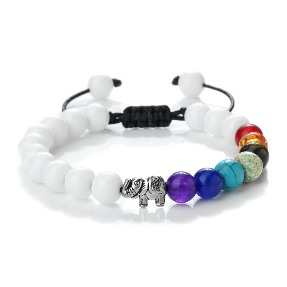 Handmade Natural Stone 7 Chakra Beaded Bracelets - ATSProducts