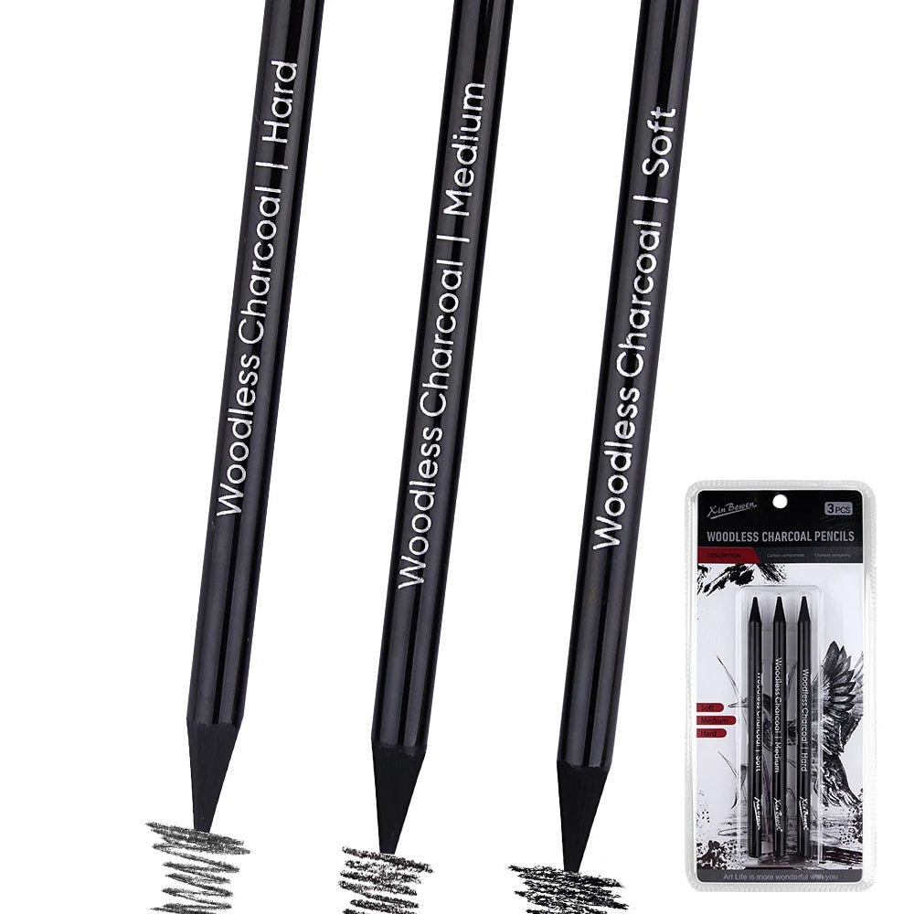 3pcs Woodless Graphite Pencils Set - ATSProducts
