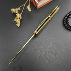 Golden Portable Folding M10 Knife - ATSProducts