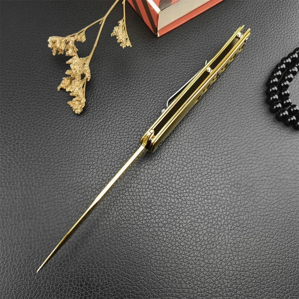 Golden Portable Folding M10 Knife - ATSProducts