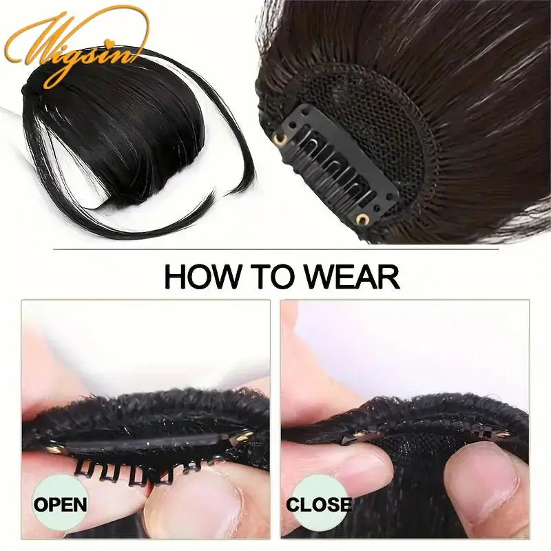 WIGSIN Synthetic Clip In Hair Bang - ATSProducts