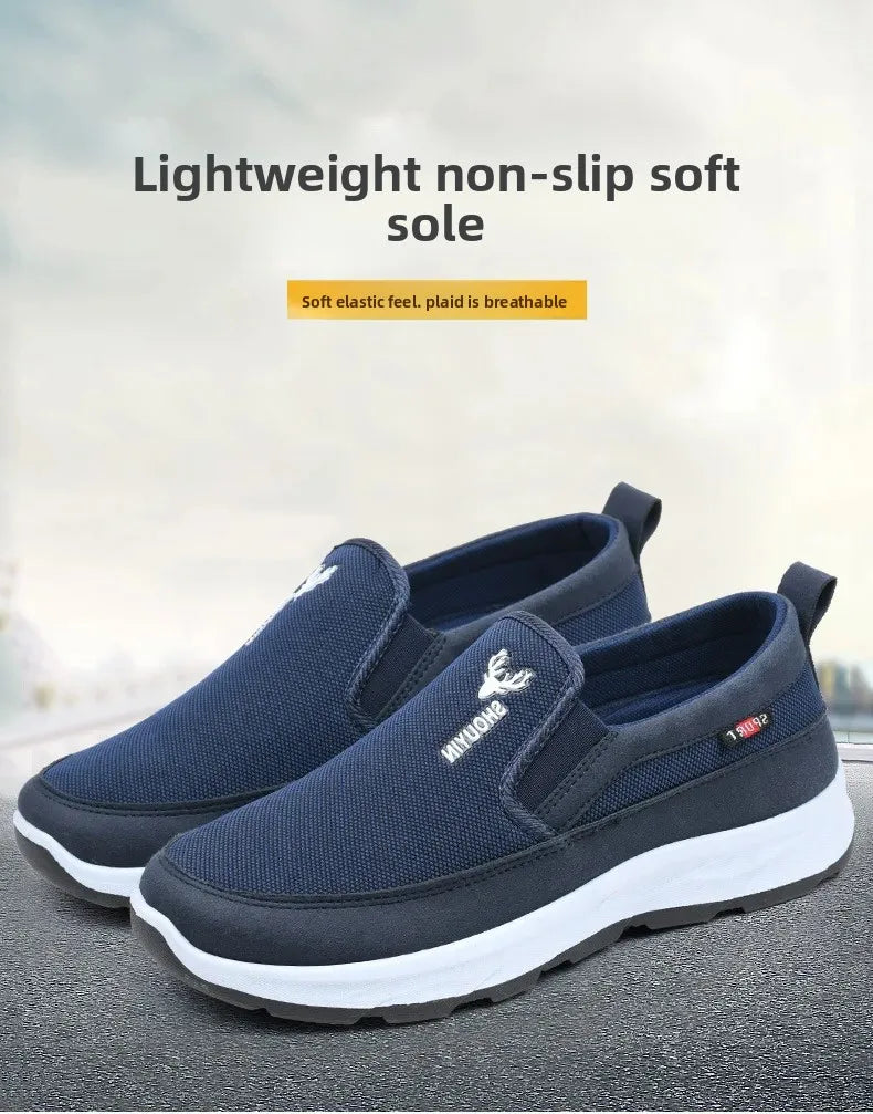 Men's Cloth Slip-On Anti-Slip Loafers - ATSProducts