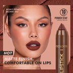 1PC Smooth Long Lasting Waterproof High Pigment Lipstick - ATSProducts