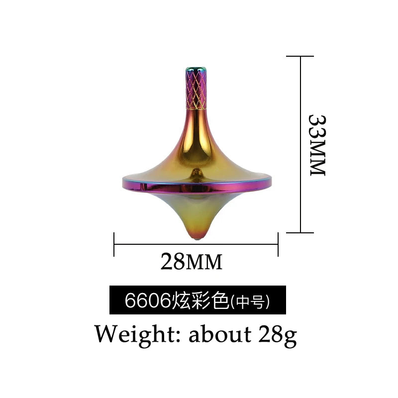 Accurate Metal Spinning Top Desktop Spinner Fidget Stress Reliever - ATSProducts