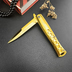 Golden Portable Folding M10 Knife - ATSProducts
