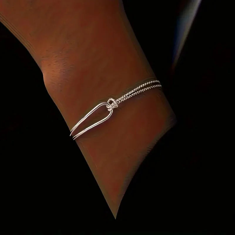 S925 Silver Minimalist Geometric Bracelet - ATSProducts