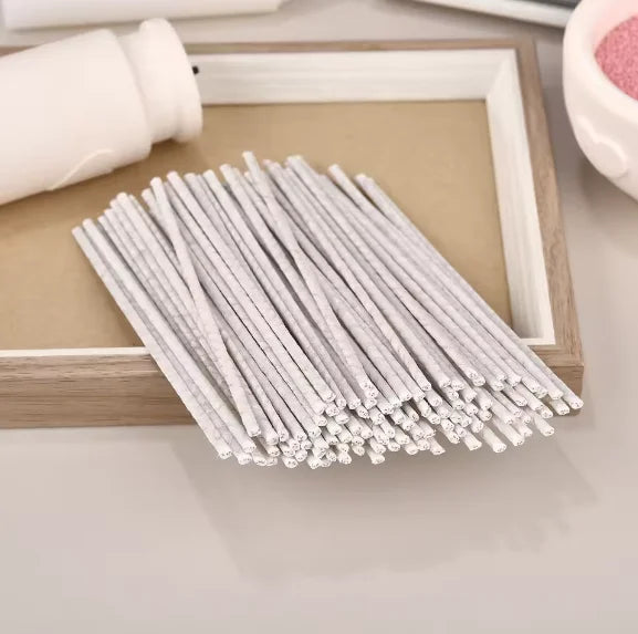 100pcs 6-20cm Waxed Cotton Candle Wicks - ATSProducts