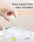 Deodorant Balls For Shoes Multifunction Jasmine Scent Fresheners Footwear Shoe Closet Toilet Deodorization Long-lasting Aromatic - ATSProducts