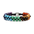 Adjustable Chakra Treatment Crystal Bracelet - ATSProducts