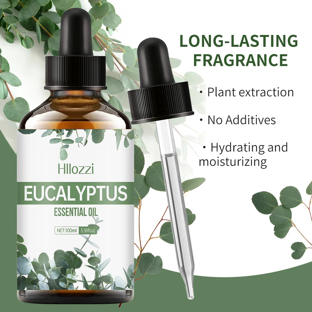 Hllozzi Eucalyptus Plant Essential Oil - ATSProducts