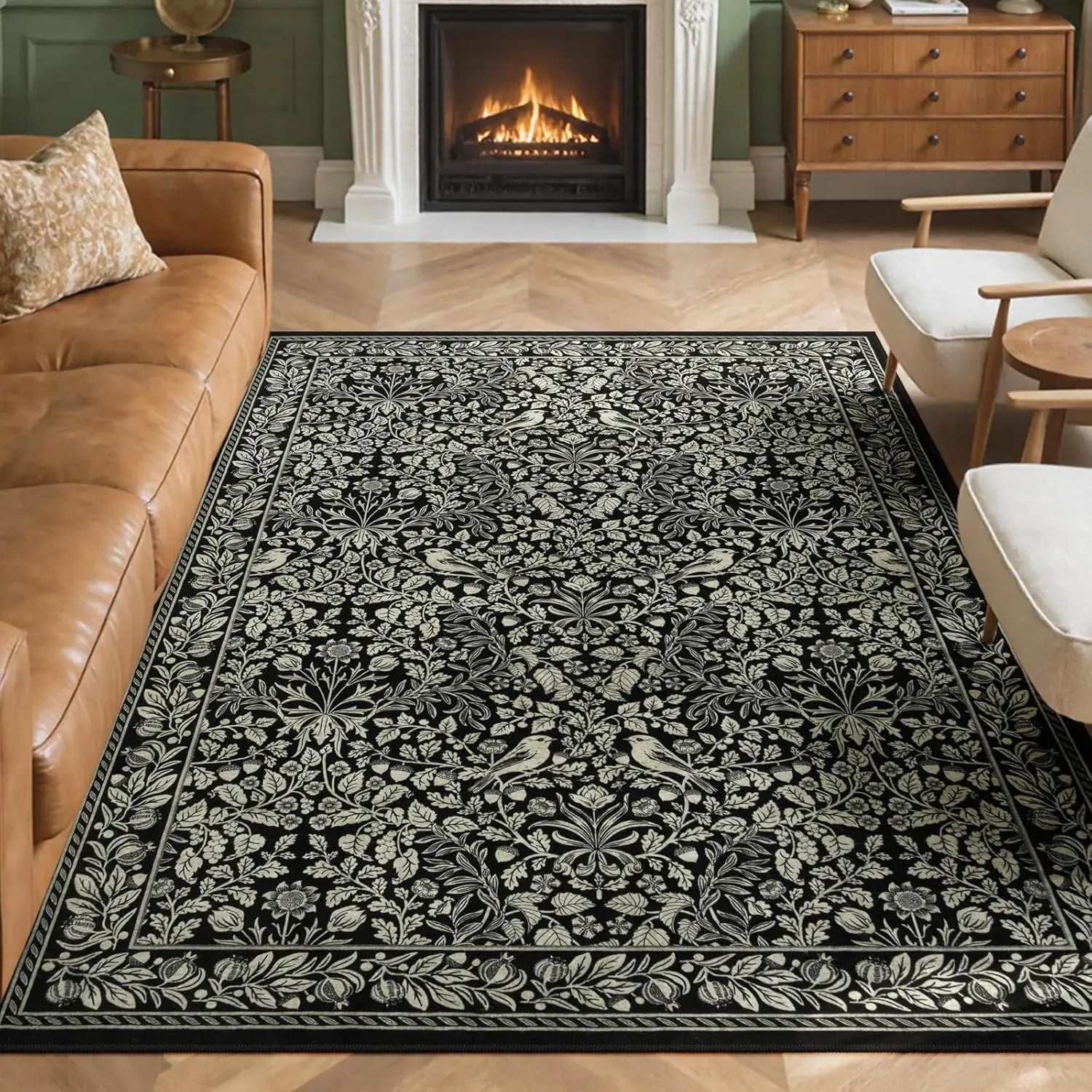 Floral Non-Slip Rugs - ATSProducts
