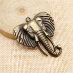 2pcs 54x47mm WysiWYG Elephant Pendants - ATSProducts