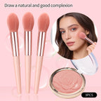 Kosshow 3 Pc soft fiber makeup brushes