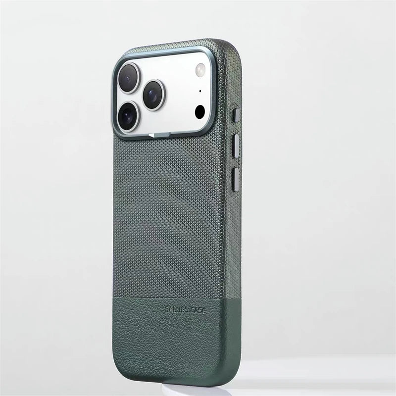 Luxury Leather Magsafe Case For iPhone 17 Pro Max 17 - ATSProducts