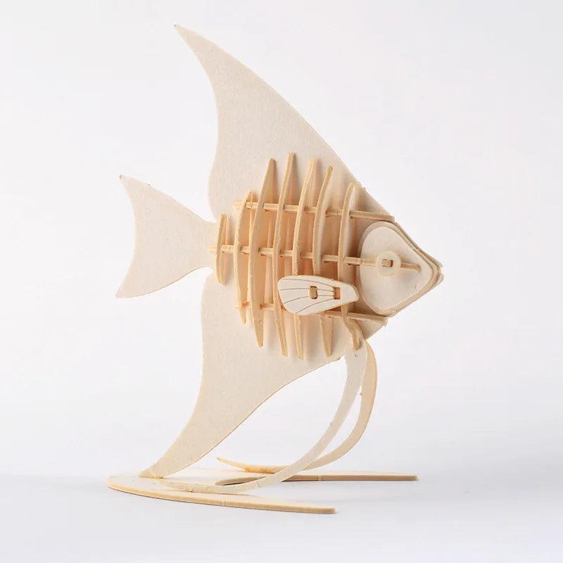 DIY 3D Wooden Puzzle Model - ATSProducts