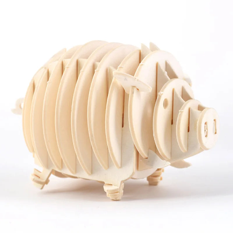 DIY 3D Wooden Puzzle Model - ATSProducts