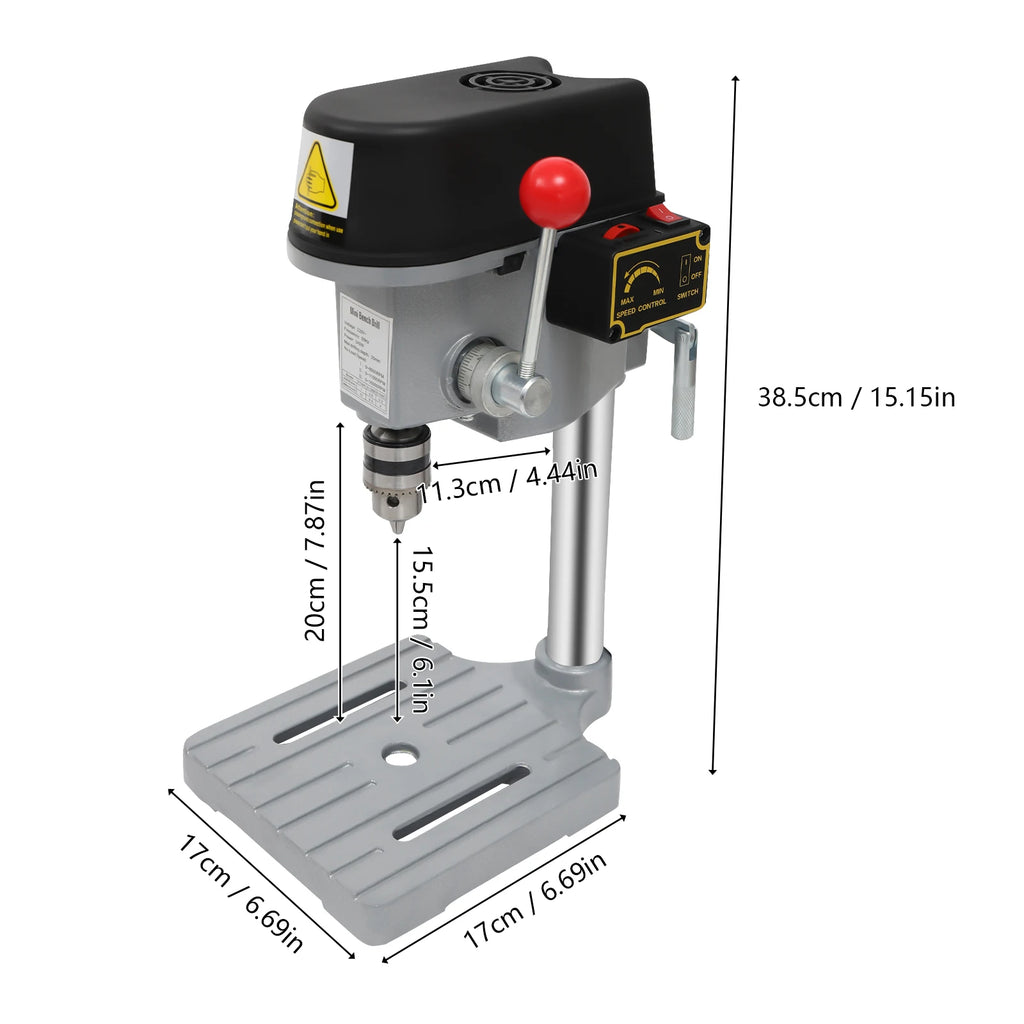Benchtop Drill Press Stand 340W 3 Speed - ATSProducts