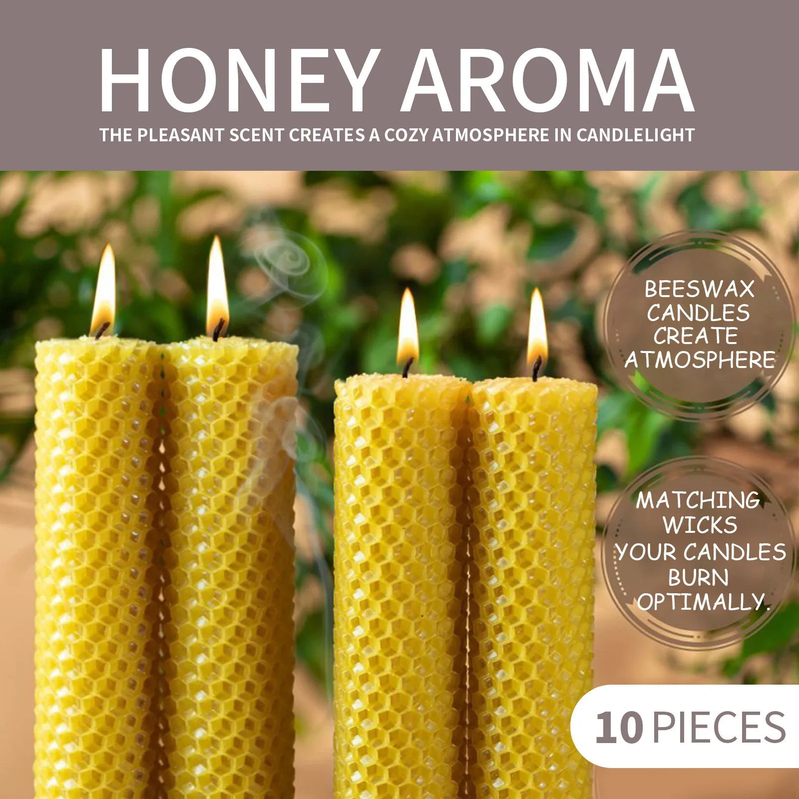 10/20/30pcs Beeswax Sheets - ATSProducts