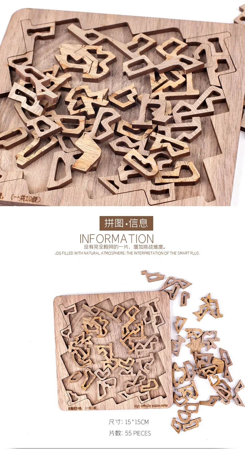 Impossible Adult Jigsaw Wooden Puzzles - ATSProducts