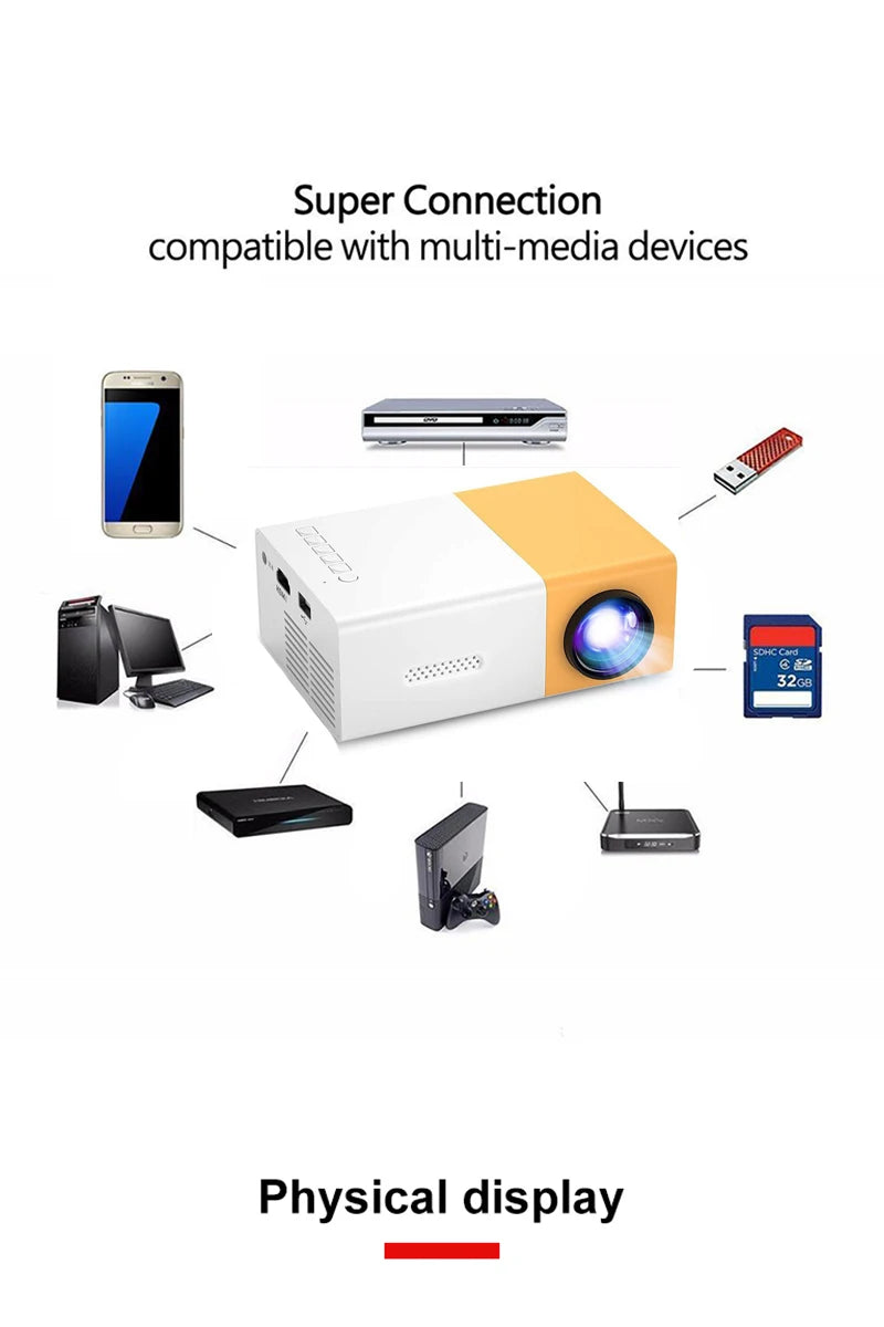 Portable Mini Projector - ATSProducts