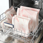 Malacasa 26 PC Nordic European Marble Pink Porcelain Tableware Set - ATSProducts