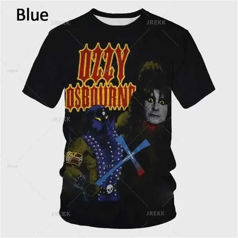 Ozzy Osbourne 3D Printed T-shirt - ATSProducts